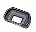 Produktbild Jieying EyeCup Eyepiece Gummi Augenmuschel Eb für Canon DSLR EOS 5D Mark II 60D 50D 40D 30D 20D 10 Kamera Zubehör
