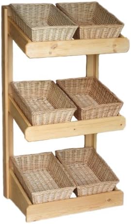 Large farm shop display unit in 20mm Pine