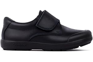 Conguitos - Colegiales Piel Lavable de Niño para Niño (Azul/Talla 28)