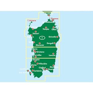 Sardinien - Cagliari, Autokarte 1:150.000, Top 10 Tips, freytag & berndt Auto + Freizeitkarten