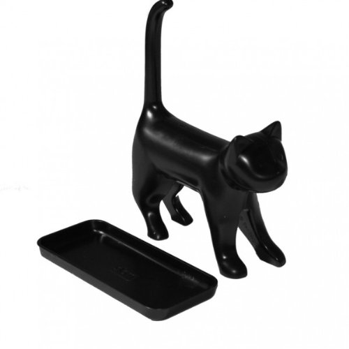 Sharp End Katzen Bum Anspitzer Neuheit Spaß-Geschenk Gadget – Schwarz - 2