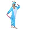 Pigiama-Kigurumi-Unicorno-Unisex-Adulto-Anime-Cosplay-Halloween-Costumi-Attrezzatura