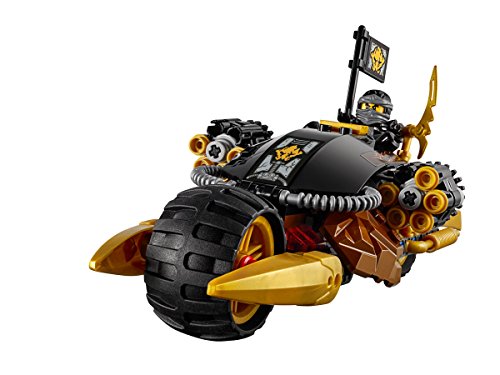 Imagen 6 de LEGO Ninjago - Moto artillera de Cole, Juego de construcción (70733)