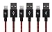 Produktbild Geflochtenes Nylon Lightning-Kabel, 180 cm [3er Pack] von Wasserstein für iPhone 7, 6s Plus, 6 Plus, 5s 5c 5, iPad Air, Air2, Pro, iPad mini, mini2, mini3, mini 4, iPad 4th Gen