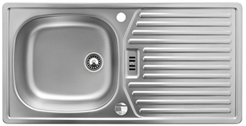 Edelstahlspüle Rieber E 86 K-EX mit Drehexcenter Spüle Edelstahl - 2