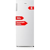 Nilson NCV145500E Vertical Freezer White 165 Litres, Reversible Door, Low Sound, Energy Efficiency Class E