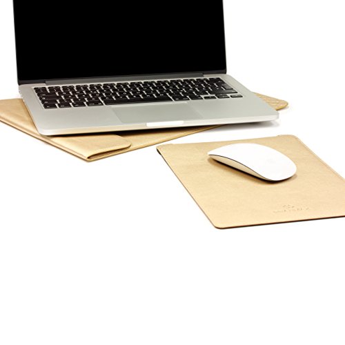 Urcover® UNIVERSAL Ultra Thin 13,3 Zoll Mac-Book Tasche Hülle Sleeve | Gold | Notebook Cover Laptop Case Ultrabook Schutztasche Tablet Etui | für 13,3 Zoll Geräte MacBook, Samsung Galaxy Tab uvm. - 6