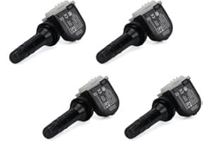 BLO2BIRO 4 PCS Car Tire Pressure Sensor Tire Pressure Monitoring System Compatible with TPMS Corsa E Meriva B Zafira C Vauxhall Astra MK VIl 7 XT4 Chevrolet Equinox 13506028