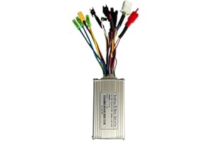 Wisyurt ContrôLeur de éLectrique 24V 36V 48V E-Bike Hall Controller 250W 350W 17A Controller Three Mode