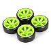 Produktbild 4Pcs RC Drift Reifen Set für 1/10 Traxxas HSP Tamiya On-Road Driften Autoteile - Grün