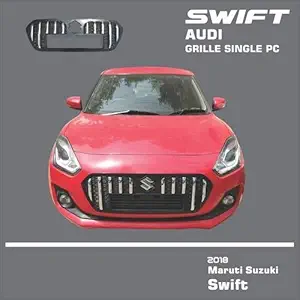 Cloudbazzar Front Grill for Maruti Suzuki Swift 2018 Onwards Audi Style