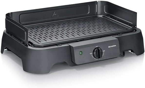 SEVERIN Barbecue da tavolo con piastra in alluminio PG 8595