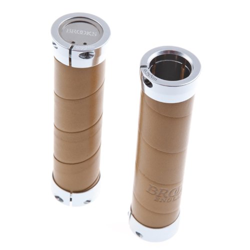 Brooks Slender Leder Lenkergriffe 130 mm, Slender - 5