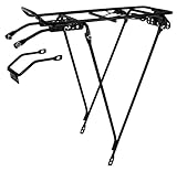 Desmontable partes laterales Ventura Unisex para atornillar, CL S Universal Acero Carrier, Negro, 26 - 28-Inch