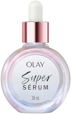 Olay Super Serum, Siero Viso Idratante con Vitamina C, Niacinamide, Peptide di Collagene, Trattamento Anti-Età e Illuminante, 30ml