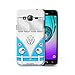 Produktbild Stuff4 Hülle / Case für Samsung Galaxy J3 / Blau Muster / VW Campingbus Kollektion