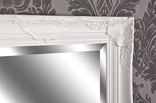 Traumhafter Spiegel Wandspiegel Sissi weiß Barock Stil 65 x 50 cm - 4