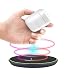 Produktbild Bescita Qi Fast Wireless Ladegerät + Empfänger Lade Headset Smart Cover für Apple Airpods