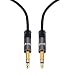 Produktbild IBRA 3.5 mm Aux Audio Kilnkenkabel auf 6.35mm Klinkenstecker Auxiliary Stereo Unterstützt für iPod,Laptop,Heimkino,Gitarre,elektronisches Klavier,Mikrofon ,Lautsprecher ,HiFi Anlage 7.5M Gunmetal