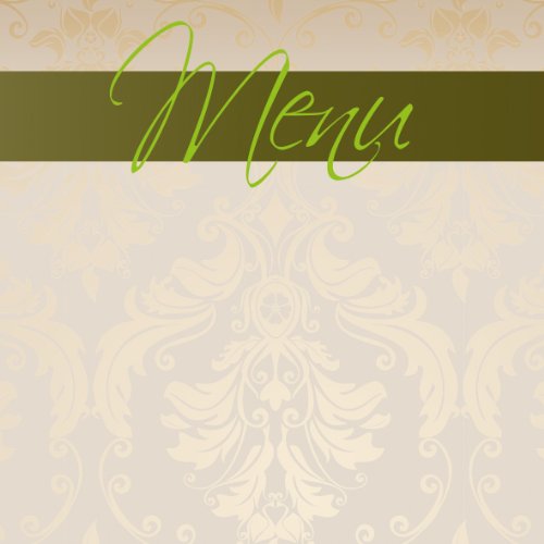 Sigel DP273 Motiv-Papier „Menu“, Briefpapier 90 g DIN A4, 50 Blatt - 2