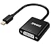 Produktbild Mini DisplayPort auf DVI, Splaks1080P Vergoldete Mini DisplayPort DP(Thunderbolt Port Kompatible) auf DVI Adapter Konverter Kable Stecker Cabel für Apple Macbook Pro Air Thunderbolt TM Port kompatible-Schwarz