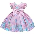 Niren Enterprise Multipatteren Baby Girl's Knee Length Frocks with Digital Prints