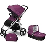 Casualplay Match 2 Loop - Silla de paseo con chasis de aluminio + CasualplayCot
