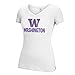 Produktbild J America NCAA Damen Klassische Maskottchen Essential Tee, Damen, Essential Tee, weiß, Small