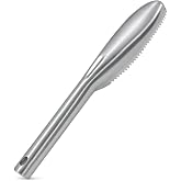 Busstier Balık Pul Soyacağı Metal G&ouml;vde Dişli Yapı Hızlı Pul Temizleme Aparatı Ergonomik Saplı Pratik Balık Temizleme Aracı M