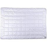 Billerbeck - Edredón doble (pelo de camello), blanco, 135 x 200 cm