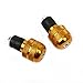 Produktbild Lifet 7/8"Motorrad Kegel Anti Vibration Lenkerenden Stecker Griffenden Kappen 22mm (Gold)