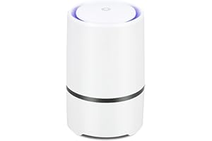 MELEDEN HEPA Air Purifier for Smoke, Pollen, Pet Dander, Odor, Dust Remove, Compact Air Purifiers for Home Bedroom, Kitchen and Office, No Ozone Air Cleaner