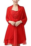❤Amplia aplicación: Larga envoltura de gasa, bufandas, bufandas, chal, gasa, primavera, verano, pañuelo grande para bodas, nupciales Bridemaids, ropa de noche, baile y fiestas en la playa. Sé la campana de la pelota con esta hermosa envoltura. Siendo un Cover-Ups & Sarongs en piscina y playa.