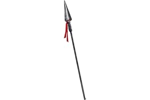 TANGANAN Spartan Spear Halloween Detachable Plastic Spear Prop Roman Weapon Costume for Adults Dress Cosplay (A)