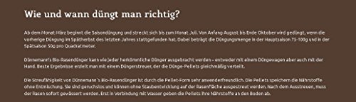 Dünnemann´s Biorasendünger – VORTEILSPACK (4 x 5 kg) – mit Langzeitwirkung – Universaldünger – natürliche Humusbildung – 4Pack, für 200 m²- Bio Rasendünger – Öko – Biodünger – Rasendünger – Dünger – Duenger – Rasenpflege – gesunder Rasen – Rasen düngen – NPK – Bodenverbesserer – Boden Aktivator – NPK Dünger – Naturdünger – Naturduenger – Langzeitdünger – Langzeitduenger - 4