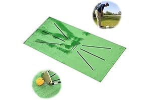 Mayhour Golf träningsmatta golf gunga detektion slagmatta hållbar golf övning turf gräs utomhus/inomhus strid minigolf tränin