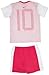 Nike Infants Sunsport T-Shirt and Shorts Set (9 - 12 Months, White/ Pink)