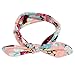 Chnli 5pcs Baby Girls Toddler Lace Bow Flower Hairband Headband Hair Band Accessories