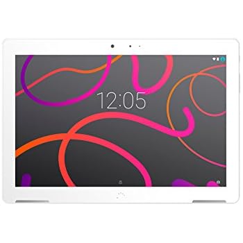 BQ Aquaris M10 - Tablet de 10.1'' (Full HD, WiFi, Quad Core 1.3 GHz, 2 GB de RAM, 16 GB de memoria interna, Android 5.1), color blanco
