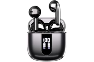 JBES Cuffie Bluetooth, Auricolari Bluetooth 5.4 In Ear Stereo con 4 Microfono ENC, 60 Ore Cuffiette Wireless Cancellazione Rumore, IP5 Auricolare per iPhone e Androide, Earbuds Usb C Sportive per PC TV