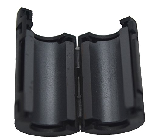Case Wonder 12-Satz 11MM Innerer Magnet Noise Filters Ferritkern Filter Kabel-Clip Ferrit Kern RFI EMI Ferritkernfilter Ferritkern Ring Geräusch-Entstörer (11MM Innerer Durchmesser) - 3