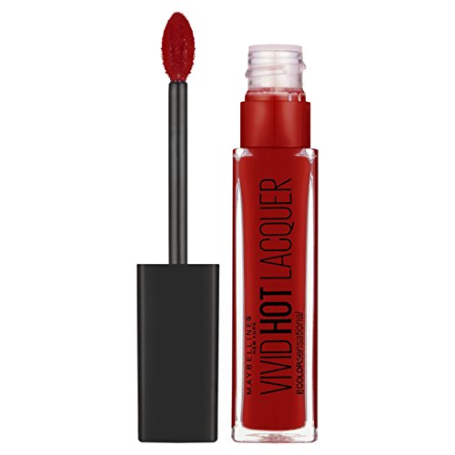 Maybelline New York Color Sensational Vivid Hot Laquer Lippenstift Nummer 72 classic, 1er Pack (1 x 7.7 ml) - 2