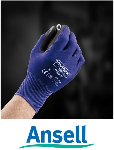 Preisvergleich Produktbild Handschuhe ANSELL HYFLEX 11-618 PU PRECISION - 7 / S