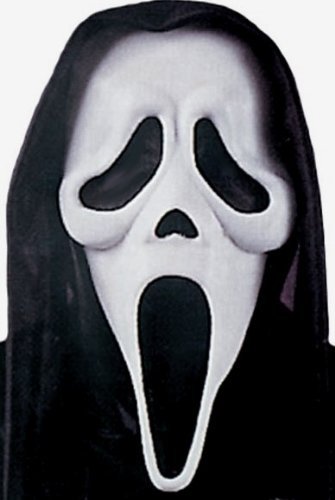 Scream 4 Ghostface Maske 2014 Edition offizielle Lizenz Maske aus den USA brandneu offizielle Lizenz Maske USA Import Latexmaske mit Haube beste Qualität - 2