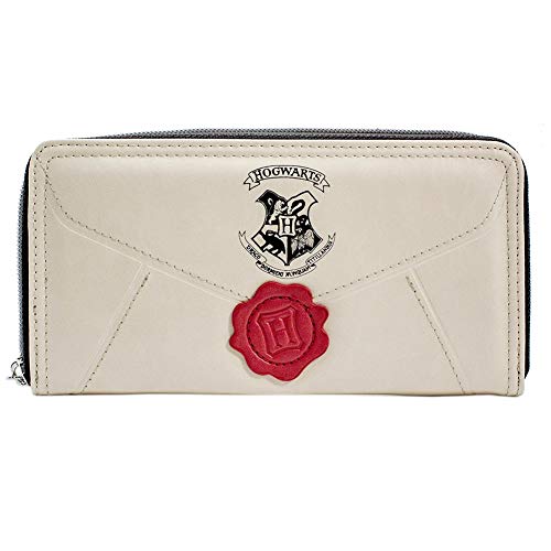 Preisvergleich Produktbild Weiblich Harry Potter Geldbörse Hogwarts College Brief Damen Reißverschluss Handtaschen Clutches Geldbörse Zipper Kosmetiktasche