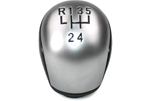 MALCAYANG Perilla de cambio manual palanca de cambio de 5 velocidades transmisión de cubo de mango superior negro para Citroen C5 2001 2002 2003 2004 2005 2006 2007 2008 para Peugeot 407 RCZ