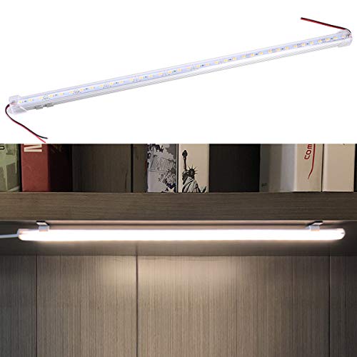 Pixnor 2 Stück 5650 0,5 M DC 12V Aluminium starr LED Strip-Bar Light (warmweiß)