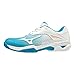 Produktbild Mizuno Damen Wave Exceed Tour 3 Cc Tennisschuhe, Blau (Blue Jewel/White/Fiery Coral 25), 38 EU