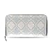Produktbild Plsdx Abstrakte Geometrische Spalier Lange Pass Kupplung Geldbörsen Reißverschluss Brieftasche Fall Handtasche Geld Organizer Tasche Kreditkarteninhaber Für Dame Frauen Mädchen Männer Reisegeschenk