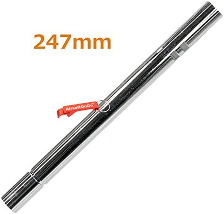 6.03mm Precision Inner Barrel for G36c / P90 / CAR15 / SG 552 Airsoft AEG (247mm) - Keychain Included